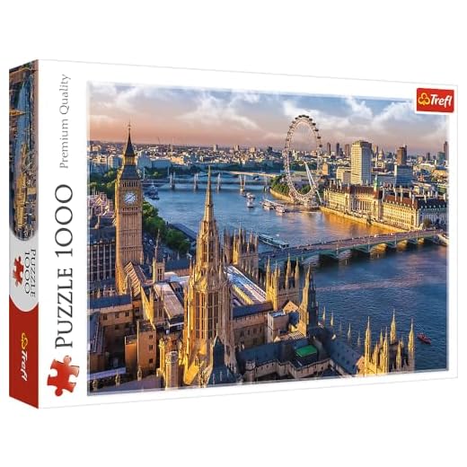 Trefl 916 10404 EA 1000pcs London, Multicolor