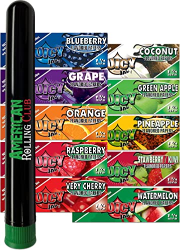 Juicy Jays 10 Pack Assorted 1 1/4 Cigarette Papers
