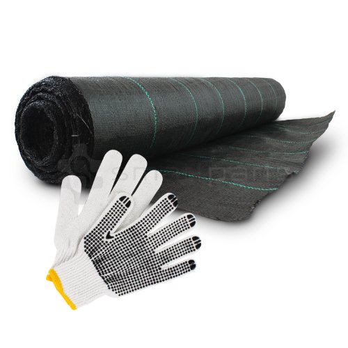 Kenley Tessuto Anti-Erbacce Pacciamatura Geotessile - 100 gr/mq – 1M x 100M