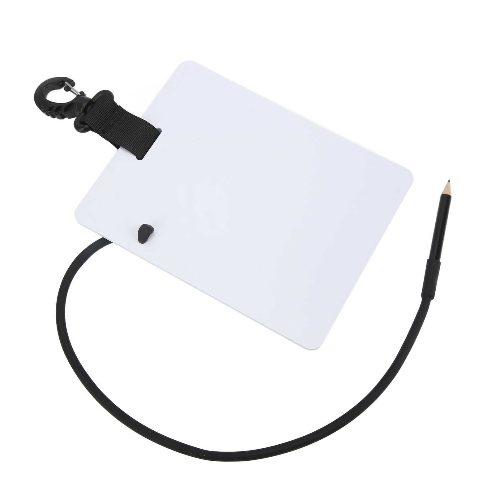 Diving Writing Board, Underwater Dive Slate with Pencil, Durable Writing Surface Wrist Writing Dive Slate for Scuba Diving Communication