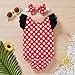 Bathing Suits for Girls Swimsuit Baby Toddler Clothes 04Y Print Kids Swimwear Fashion Summer Girls Dot (Red, 3-6 Months)