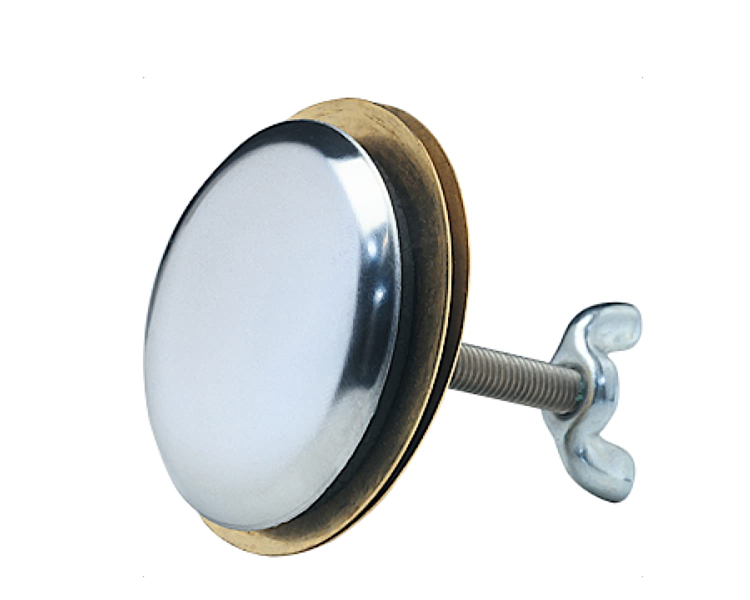 Tappo Cieco Cromato Per Lavandino Franke – Copri Foro Ø 18 O 35 Mm (112.0006.333) - 2