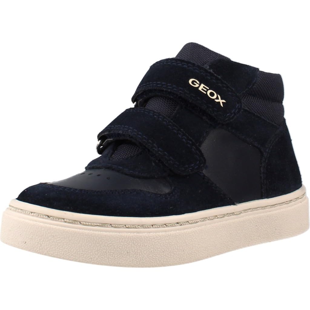 Geox Baby B NASHIK BOY A Sneaker, Blue, 4 UK Child