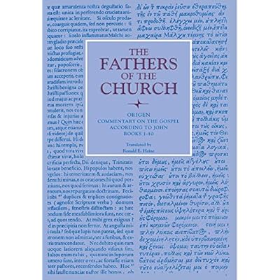 Commentary on the Gospel of John Books 1-10 (The Fathers of the Church, 80): Vol. 80