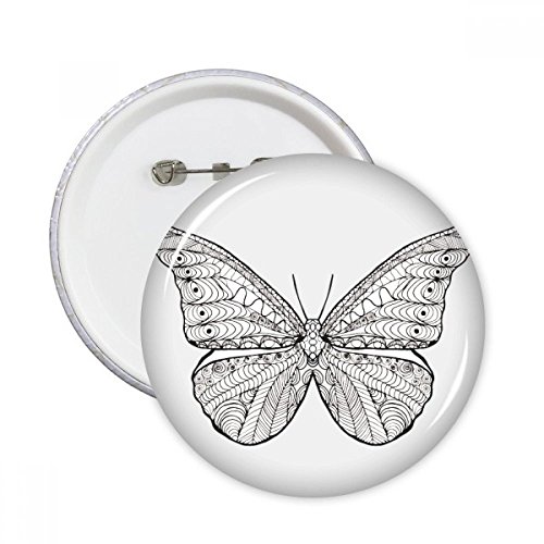 Badge papillon croquis animal pour masquer les imperfections de vos vêtements anciens