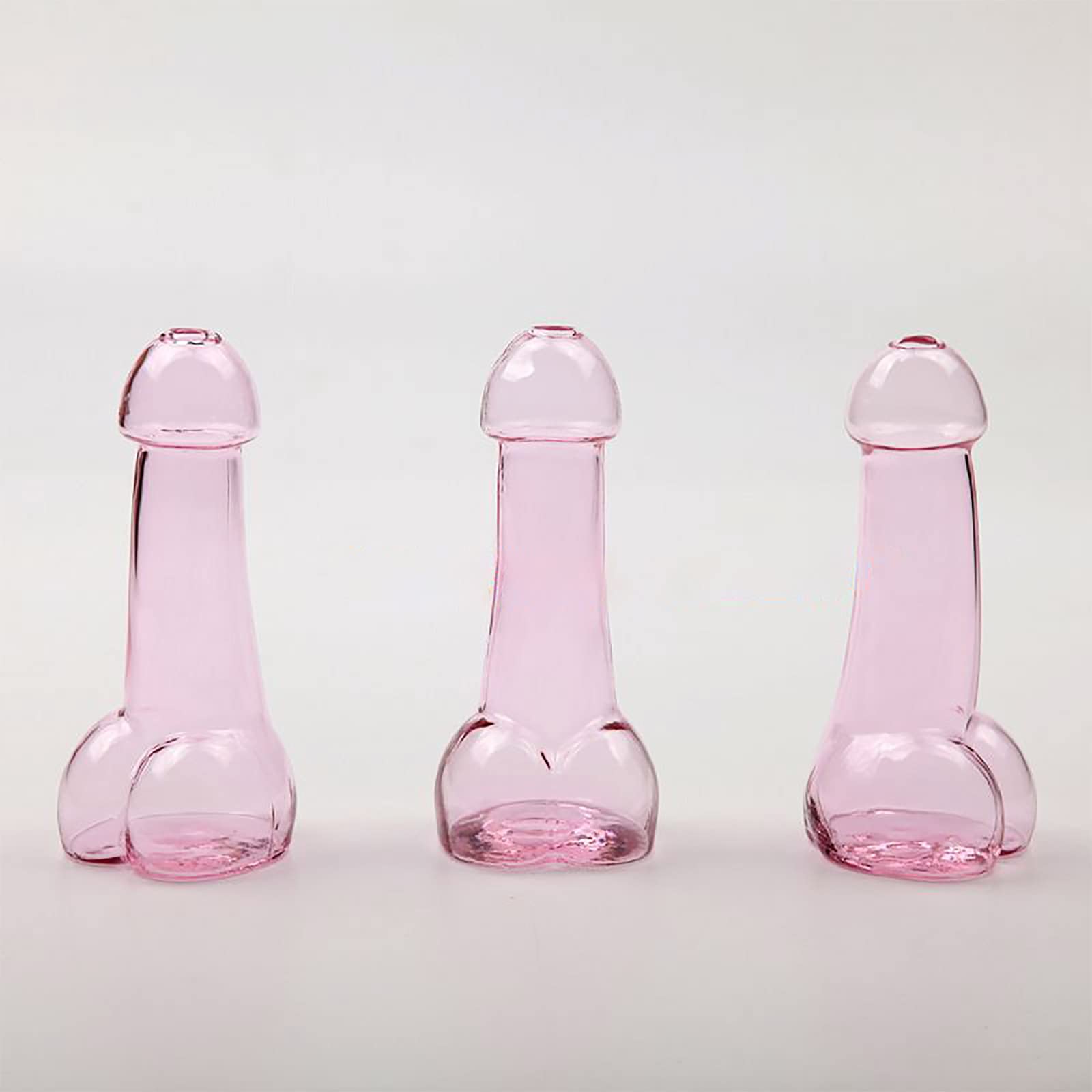 HFEHSKJ 2Pcs Transparent Creative Wine Glass Cup, Sexy Beer Drinking Cup High Boron Martini Cocktail Glasses, Novelty Glass for Home Bars Night Clubs Party Decor