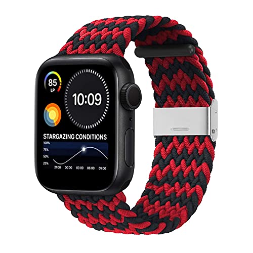 ANVEY Apple Watch バンド 44mm 40mm アップルウォッチ バンド 編組シングルターン編組ストラップ スポーツストラップと互換性があります Apple Watch Series 6/5/4/3/2/1/SE対応 38/40mm