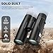 Premium ED Binoculars 10x42 for Adults - High Power HD Waterproof Binoculars for Bird Watching, Hunting & Travel