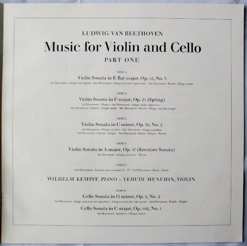 Beethoven Bicentennial Collection, Vol.X: Music for Violin and Cello Part 1 - Image 3