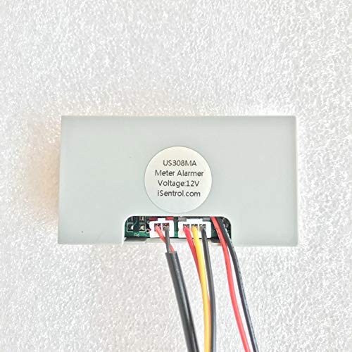 Medidor de flujo electrónico Alarmer 2-45L / min POM Sensor agua efecto Hall