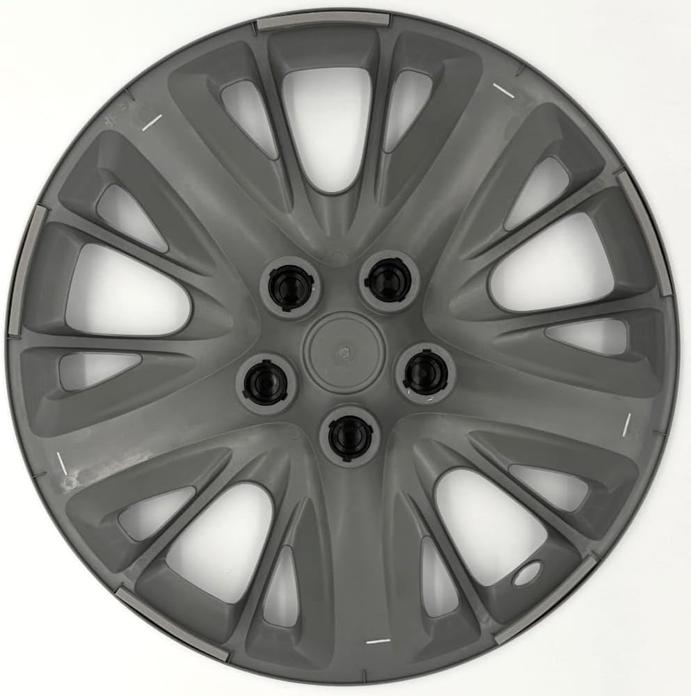 Set of 4 Silver 15 Spoke 18" Wheel Covers for Chevy Impala 2014-2019
