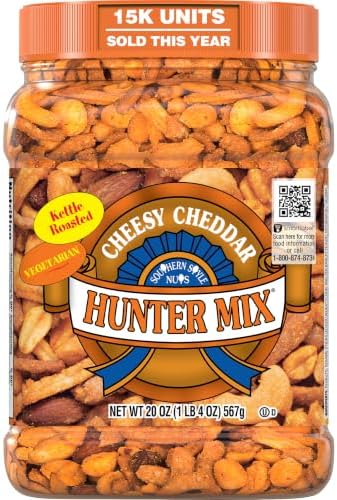 Southern Style Nuts Cheesy Cheddar Hunter Bulk Trail Mix, 20 oz