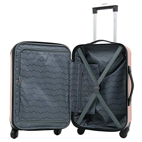Travelers Club Luggage 28 Inch Travel Tote, Rose Gold, 4 PC Set by Travelers Club - Used condition - Image 4