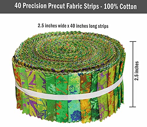 Soimoi 40Pcs Batik Stampa Tessuti Prevoci in