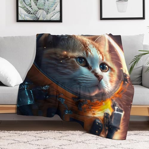 Couverture polaire chat pour des moments cocooning douillets - 3
