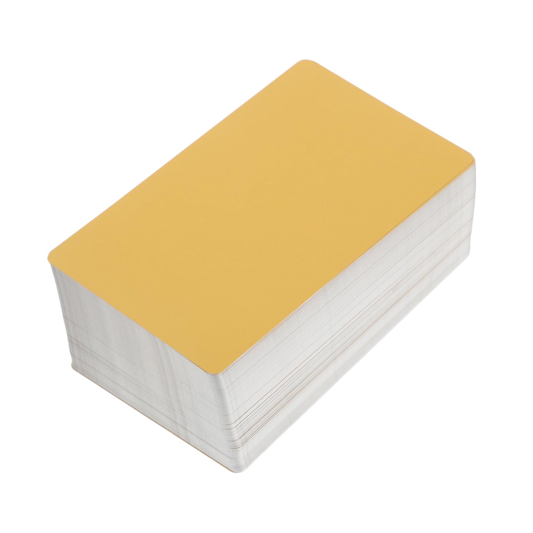 PRETYZOOM 200 Tarjetas de Visita de Aluminio Dorado para Grabado, 86x54x0.21mm, Aleación de Aluminio Acabado Duradero para Presentaciones Comerciales y Ocasiones Diversas