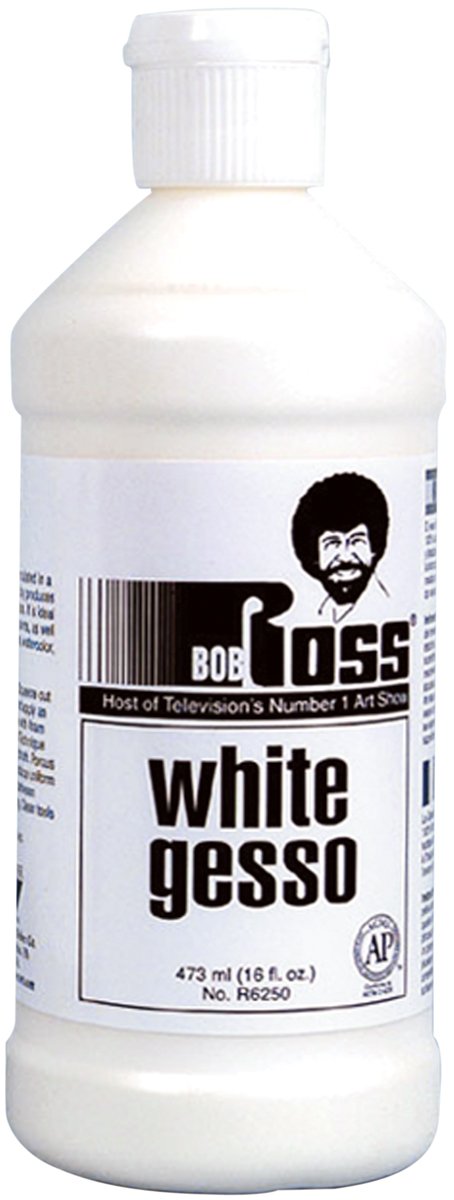 Leadoff White Bob Ross Gesso- 16 Oz