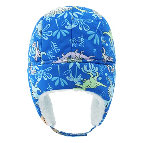 Image of BAVST Winter Trapper Hat for Boys Girls Waterproof Warm Baby Toddler Ushanka Fleece Beanie Hats for 6M-6T