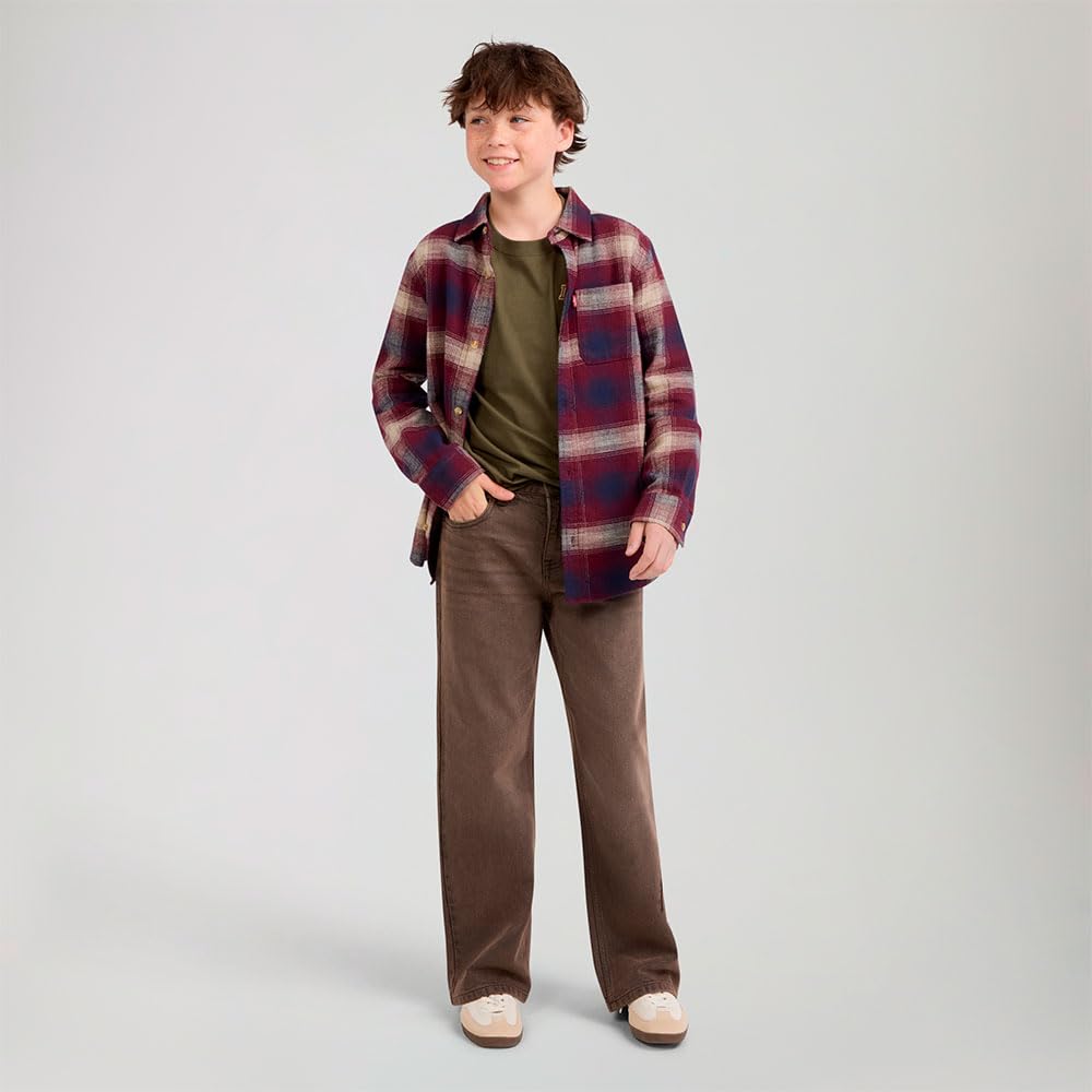 Levi´s ® Shadow Plaid Long Sleeve Shirt 16 Years