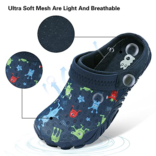 Barefoot Swim Water Sport Shoes Lightweight Dry Water Hiking Shoes For Kids Boys Girls Monster 4 Big Kid #TOP4