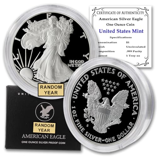 Random Year American Silver Eagle Proof