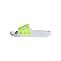 adidas Unisex – Bambini e ragazzi Adilette Aqua Slides Kids, ftwr white, solar slime, ftwr white, 37 EU
