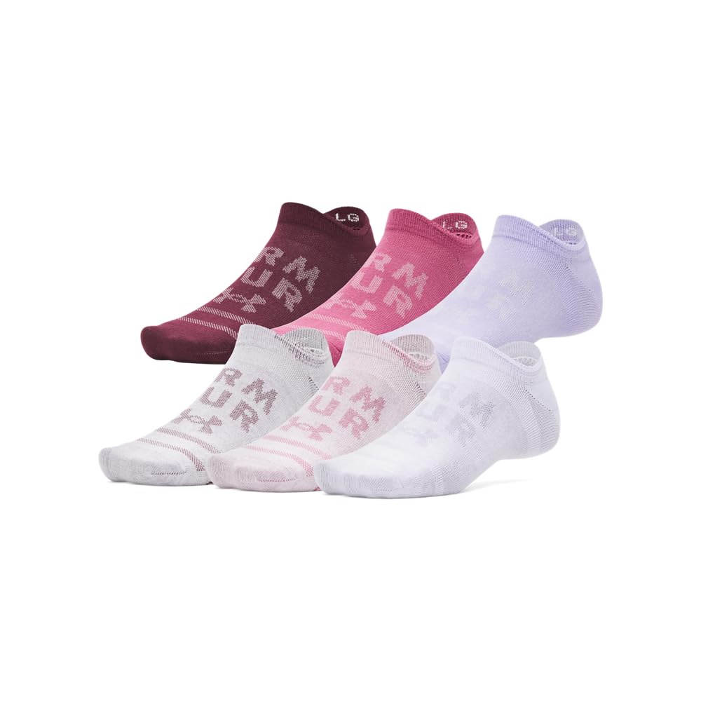 Under Armour Unisex Adult Essential No Show Socks (6-Pairs)