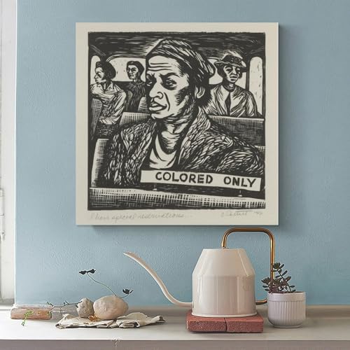 Impression sur toile Elizabeth Catlett pour habiller un mur vide avec un tableau engagé - 2