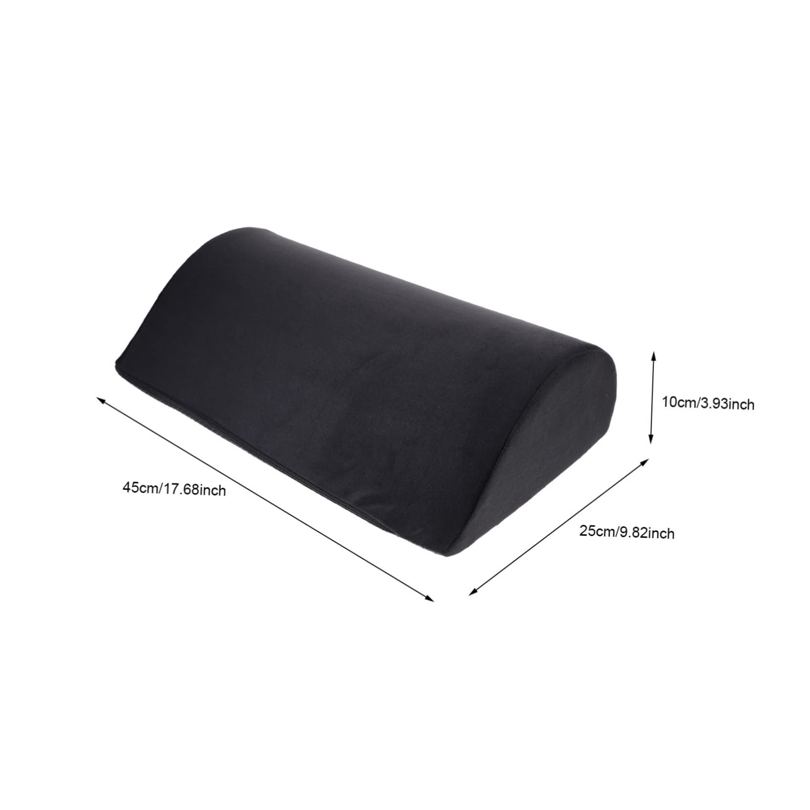 SOLUSTRE Portable Memory Bolster Cushion for Knee Support for Side Sleeping and Removable Cover for Easy Cleaning Lightweight Design
