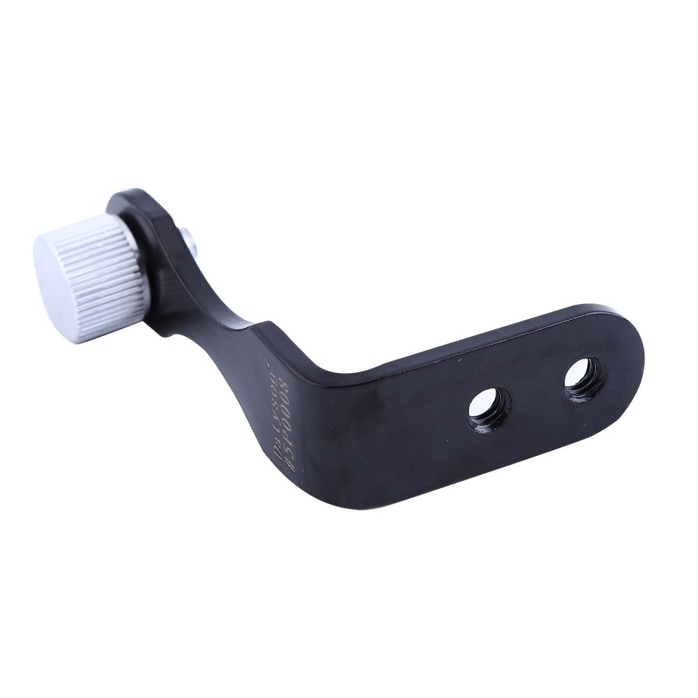 Uniwersalny adapter do statywu lornetkowego w kształcie litery L, przenośny metalowy trwały, redukujący drgania człowieka Stabilny adapter statywu lornetkowego 1/4 cala, do teleskopu lornetkowego