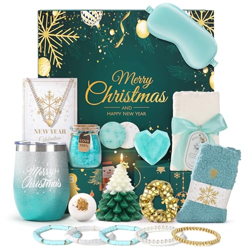 Joyliss Christmas Gift Baskets for Women, Christmas Advent Calendars 2025 for Adult Women and Teen...