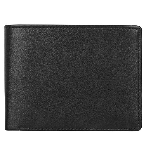 Image of Amicraft Pu Leather Men's Black Wallet & Reversible Belt For Gifting Upto 46 Inch