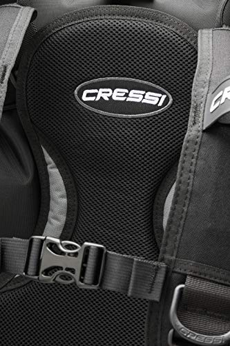 Cressi BCD de inflação leve para viagens para mergulho | Patrulha: projetada na Itália