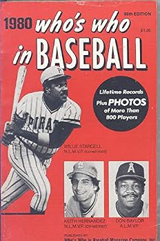 Paperback Who's Who in Baseball 1980 (Willie Stargell on Cover) Book