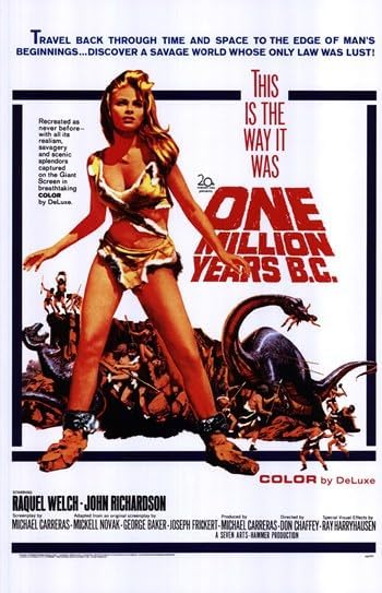Póster de película One Million Years Bc (11 x 17)