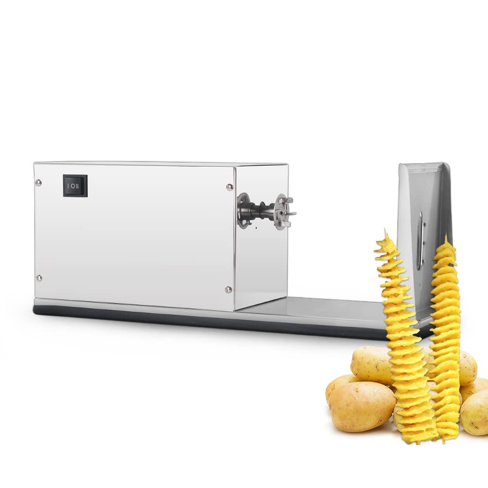 Elektrischer Spiralschneider - 50W Kartoffelschneider - Kartoffel Twister Gemüse Schneider für Obst - Französisch Frites Cutter