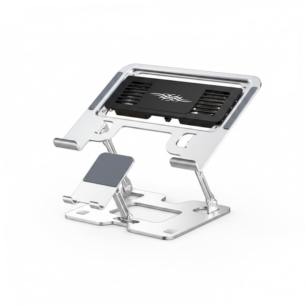 Soporte para portátil con ventilador semiconductor para eliminar el calor y ruido 7
