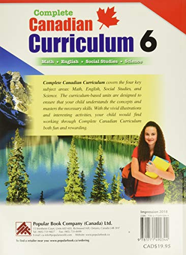 Complete Canadian Curriculum 6 (Revised & Updated): A Grade 6 integrated workbook covering Math, English, Social Studies, and Science - Image 2