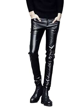 【さゆ】LIKE WORKER FAKE LEATHER PANTS セール】LIKE WORKER SYNTHETIC LEATHER PANTS（サロペット