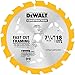 DEWALT DW3192 Construction Series 7-1/4-Inch 18 Tooth ATB Thin Kerf Framing Saw Blade with 5/8-Inch and Diamond Knockout Arbor
