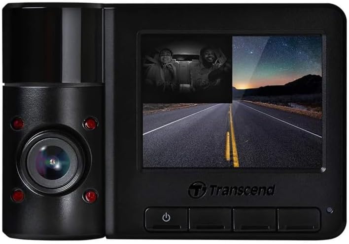 Miniatura 5 de Transcend DrivePro 550 - Cámara de salpicadero con doble lente TS-DP550B-64G, color negro