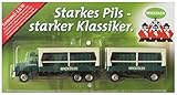 wickuler piwo H0 - 1:87 WICKÜLER Nr.22 - Starkes Pils, starker Klassiker - Man Diesel 415 L1 - Hängerzug Oldie