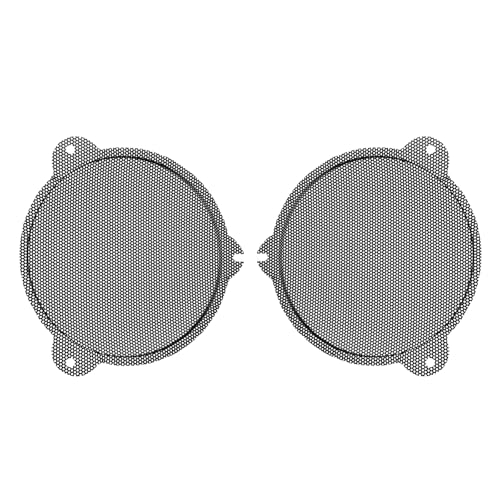Rejillas de malla para parlantes delanteros 6.5 pulgadas miniatura 4