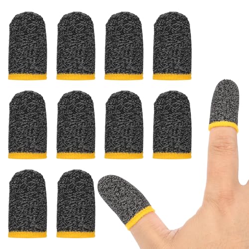 Manchons de doigts pour jeux mobiles anti-sueur pour résoudre les problèmes d'écran collant