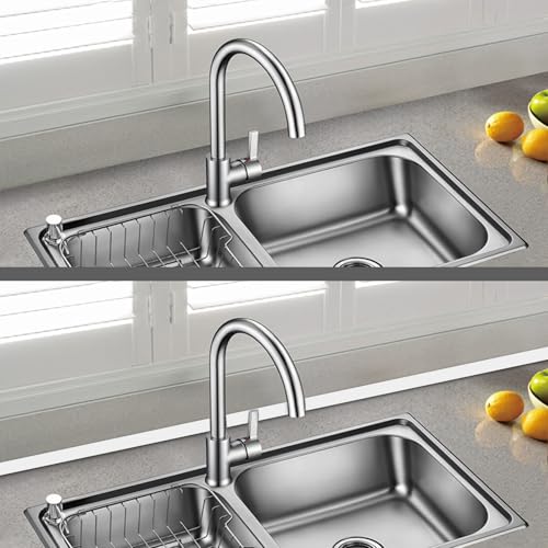 BUERPINKING 3M Schwallschutzleiste Dusche Selbstklebend Wasserstopper Dusche Silicone Wasser Stopper Gummilippe Selbstklebend Duschleiste Boden Protektion für Küchen, Badezimmer (Weiß-1)
