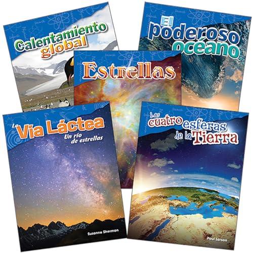 Compare Textbook Prices for Earth and Space Science Grade 5 Spanish: 5-Book Set Science: Informational Text Spanish Edition  ISBN 9781425824976 by Teacher Created Materials