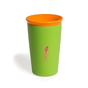 Amazon Com Wow Cup For Kids Original 360 Sippy Cup Green With Orange Lid 9 Oz Baby Drinkware Baby Amazon Com Wow Cup For Kids Original 360 Sippy Cup Green With Orange Lid 9 Oz Baby Drinkware Baby