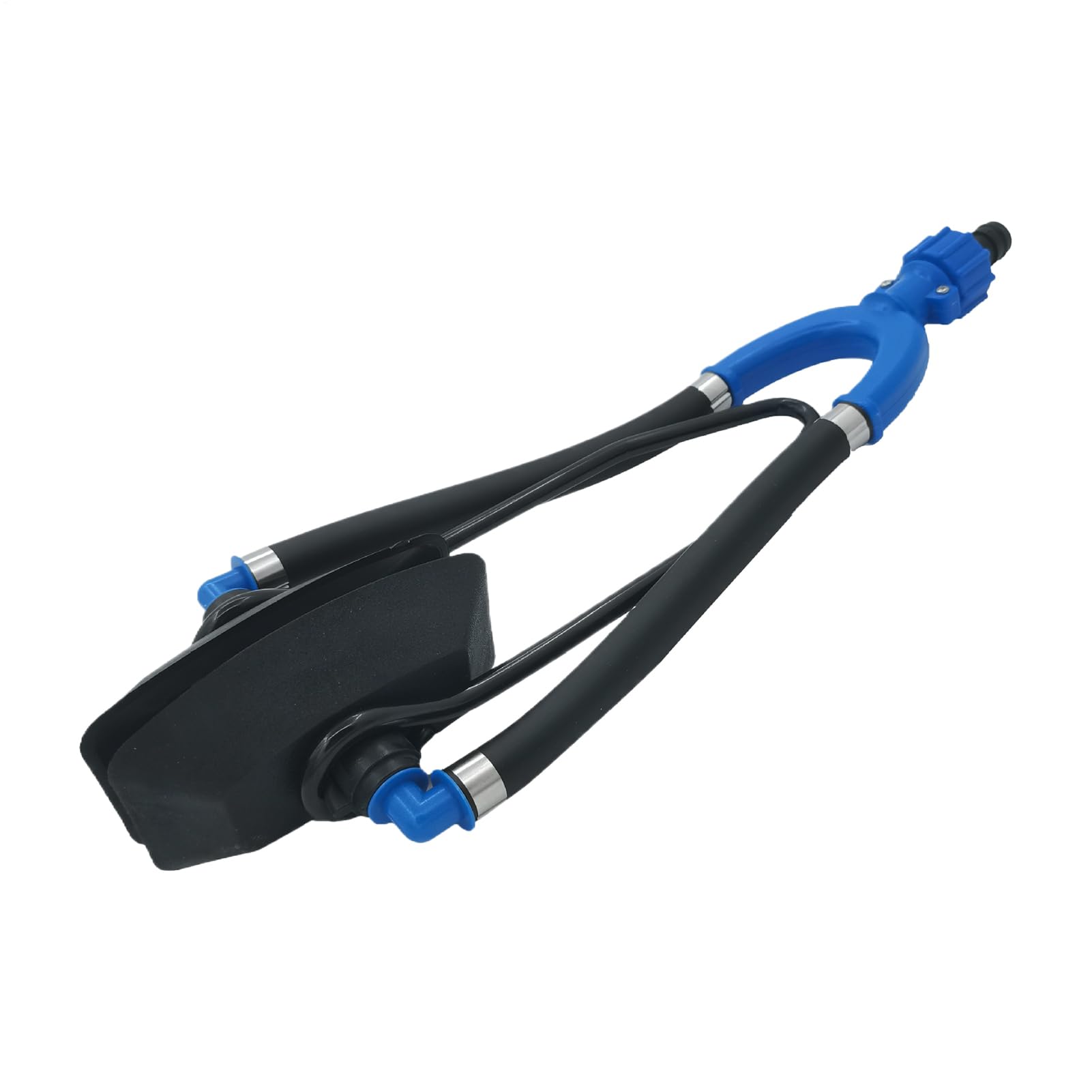 Water Muffs for Outboard Motor,Parallel Water Intakes Flusher - U Shape Outboard Muffs - for Engine Ship Winter Cold Weather Freshwater Saltwater Sea Cooling Cycle Warm-Up Idle Speed
