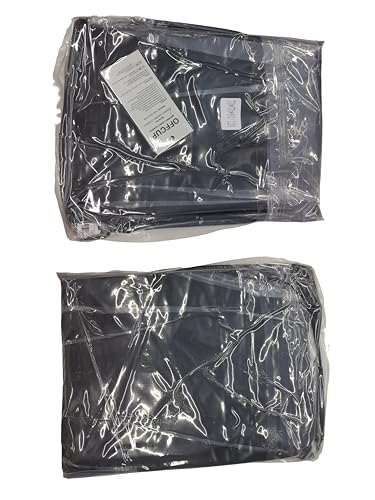 OFFCUP Stackable Garden Chair Cover, 210D Oxford Waterproof Protective Cover for Outdoor Chairs Anti-Wind - Image 2