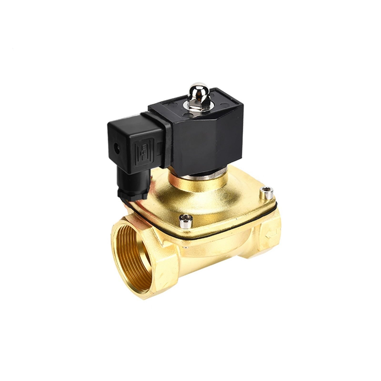 TREDSWQCV 1-1/4" IP65 Waterproof Normally Closed Solenoid Valve 24V 12V 220V 110V Brass Electric(G-110VAC-NBR-SEAL)